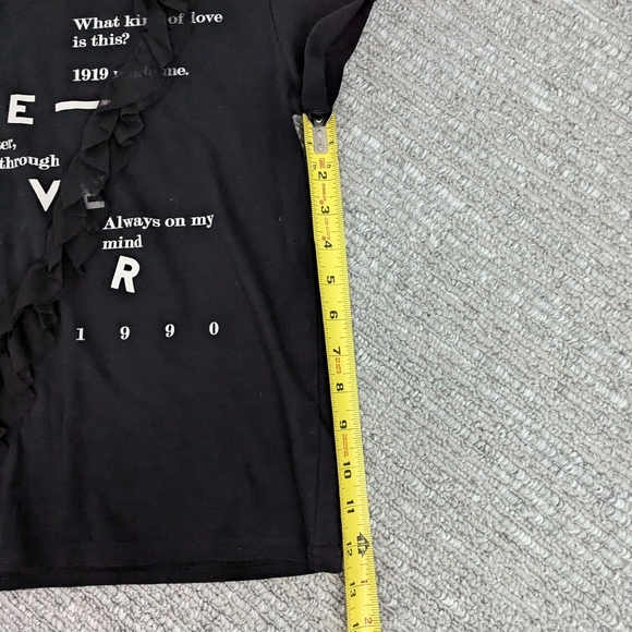 Dex Women's (Size Medium) Black Short Sleeve Tee - Picture 6 of 8